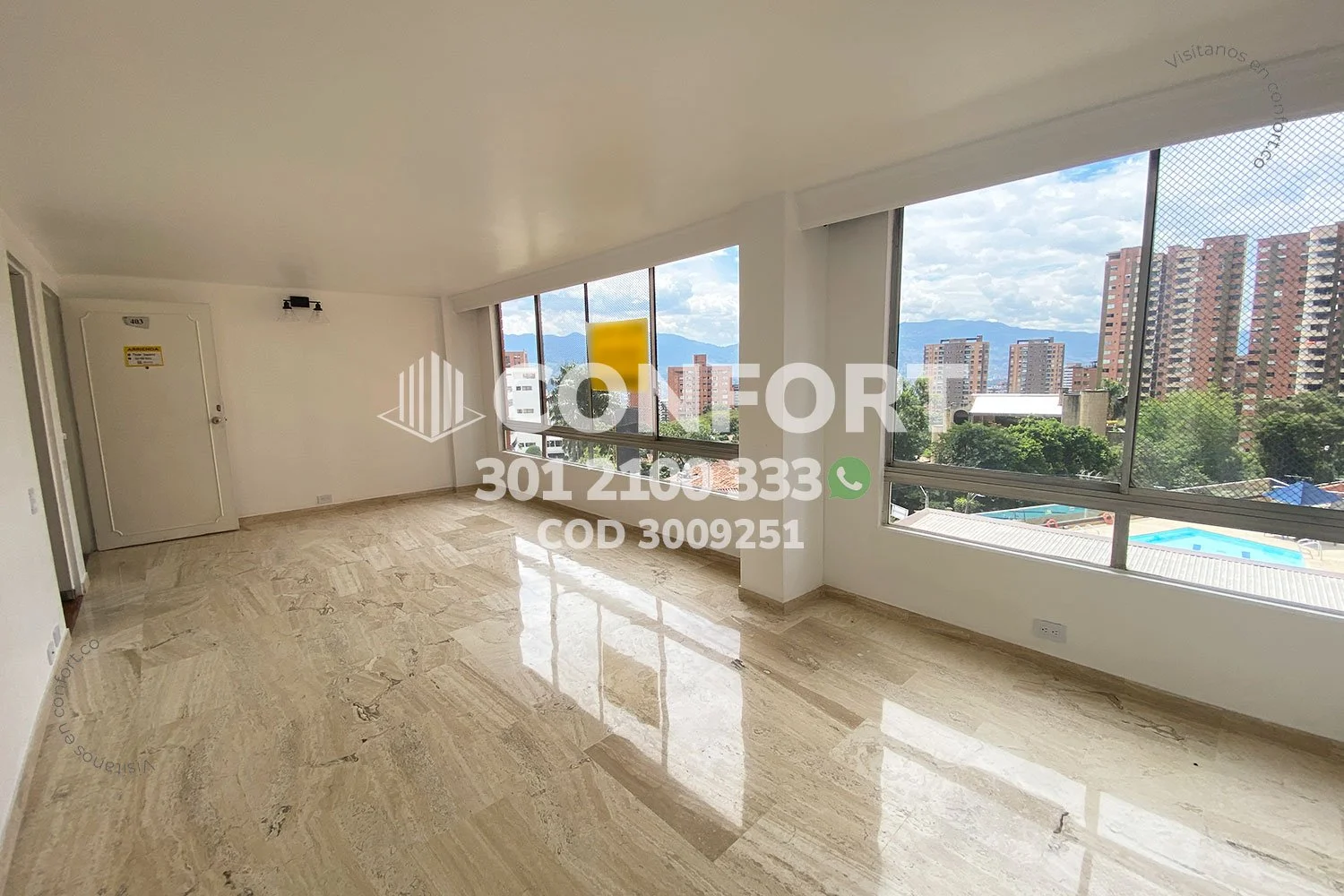 APARTAMENTO EN LOS BALSOS - EL POBLADO 3009251 — foto 3