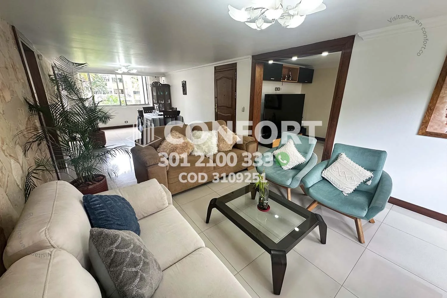 APARTAMENTO EN AGUACATALA – POBLADO 3109251 COP/USD — foto 4