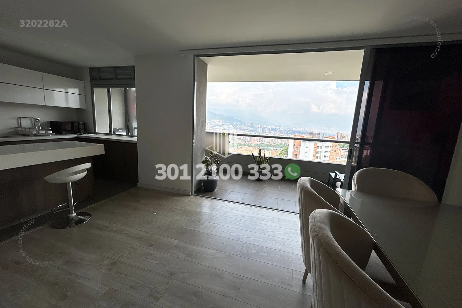 APTO AMOBLADO EN CUMBRES - ENVIGADO 3202262A — foto 2