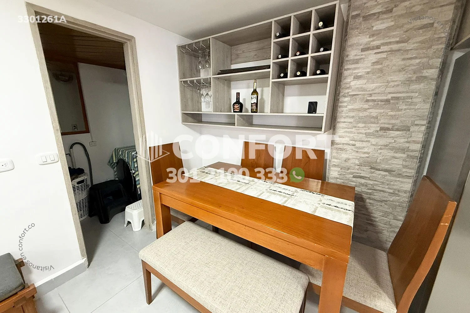 APARTAMENTO AMOBLADO EN ALEJANDRÍA - POBLADO 3301261A COP/USD — foto 3