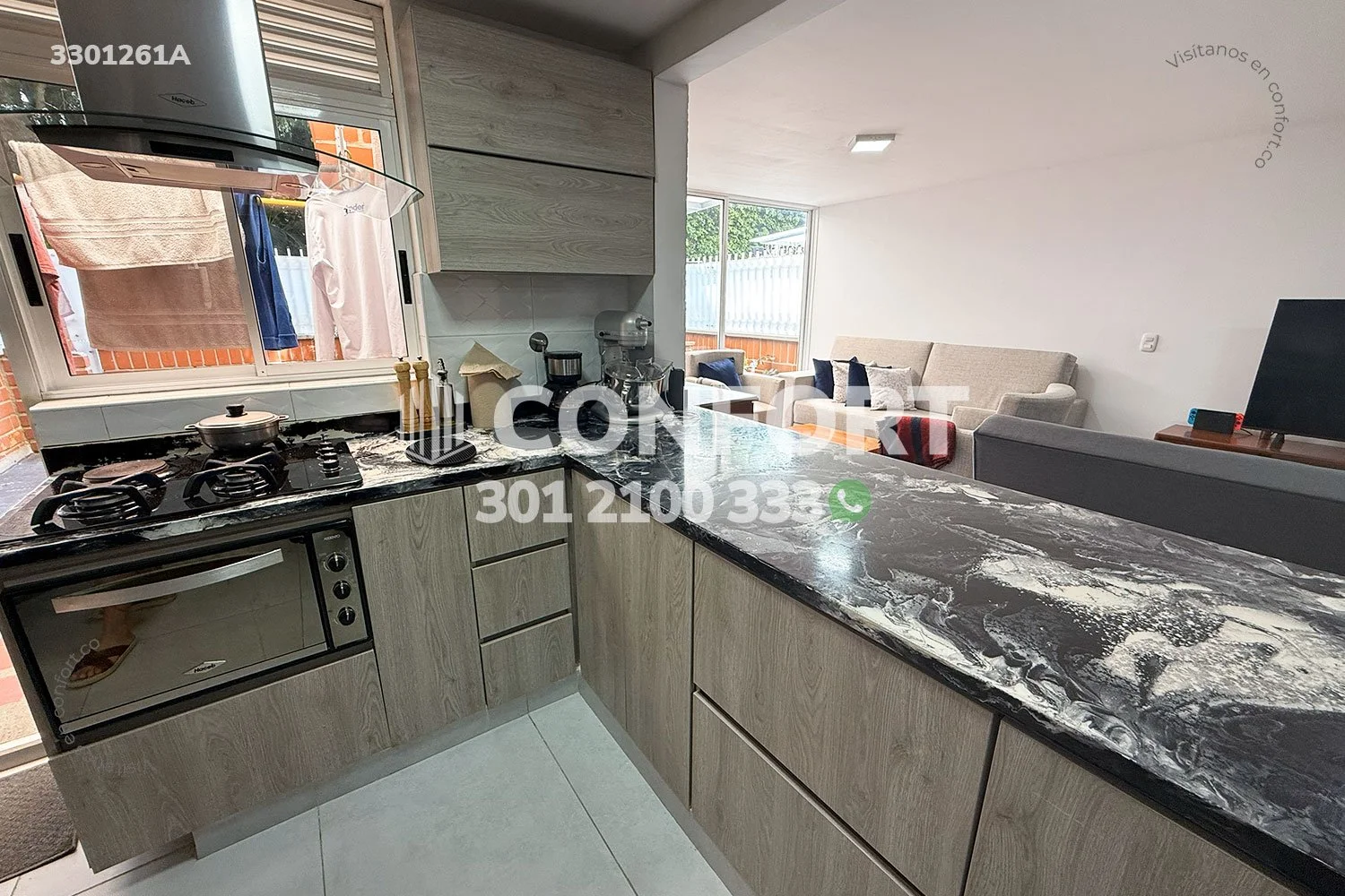 APARTAMENTO AMOBLADO EN ALEJANDRÍA - POBLADO 3301261A COP/USD — foto 4