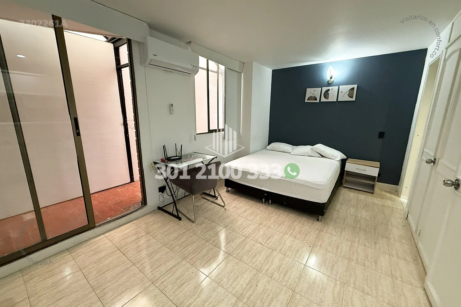 APARTAESTUDIO AMOBLADO EN LAS LOMAS - EL POBLADO 3302261A — foto 2