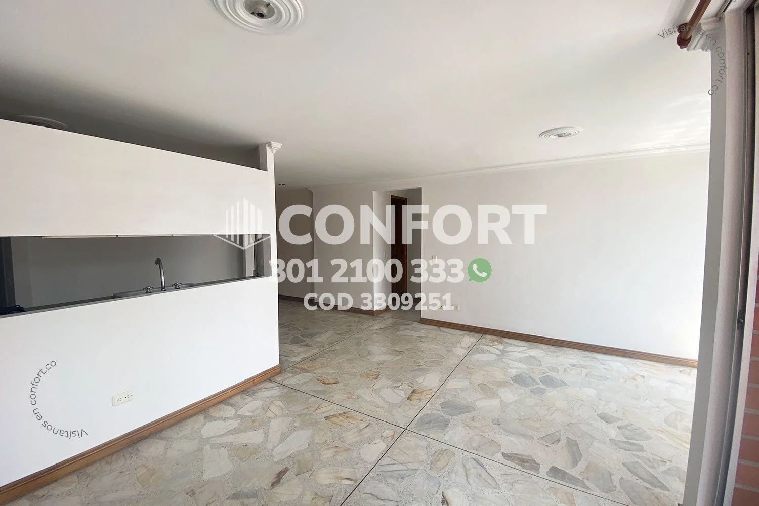 APARTAMENTO EN LAS ACACIAS - LAURELES 3409253 COP/USD — foto 3