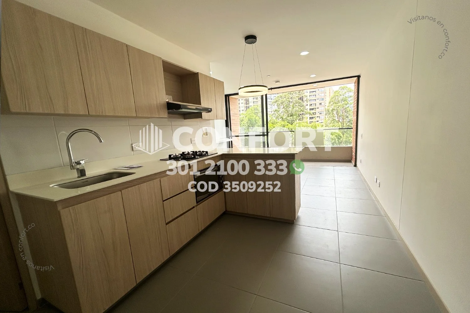APARTAMENTO EN LA LOMA DE LAS BRUJAS - ENVIGADO 3509252 — foto 2