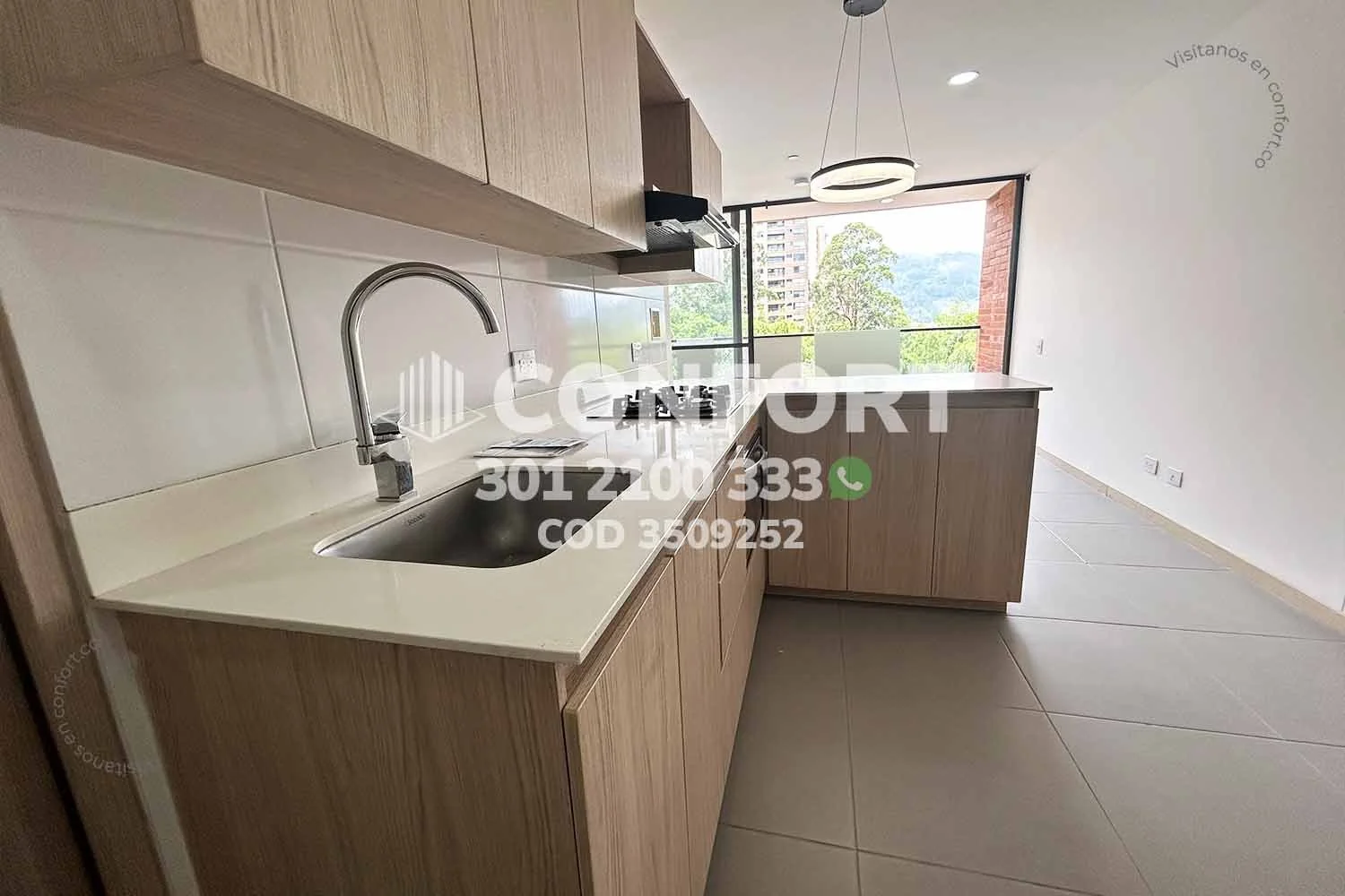 APARTAMENTO EN LA LOMA DE LAS BRUJAS - ENVIGADO 3509252 — foto 4
