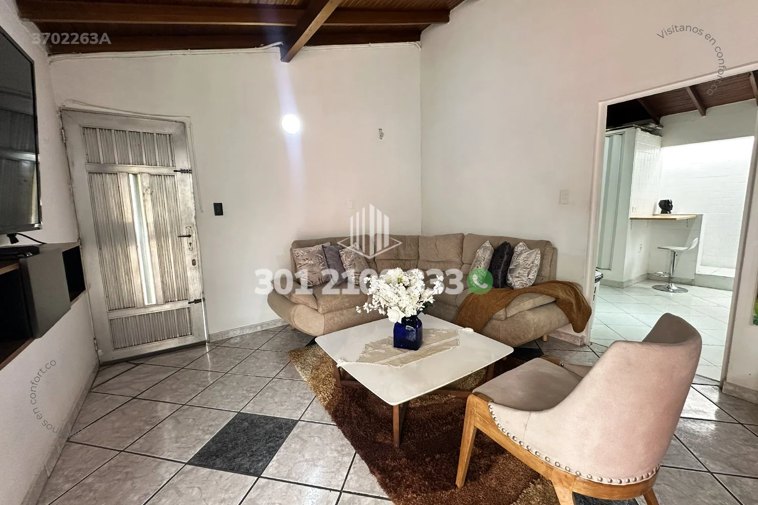 APARTAMENTO AMOBLADO EN CALASANZ - MEDELLÍN 3702263A — foto 2