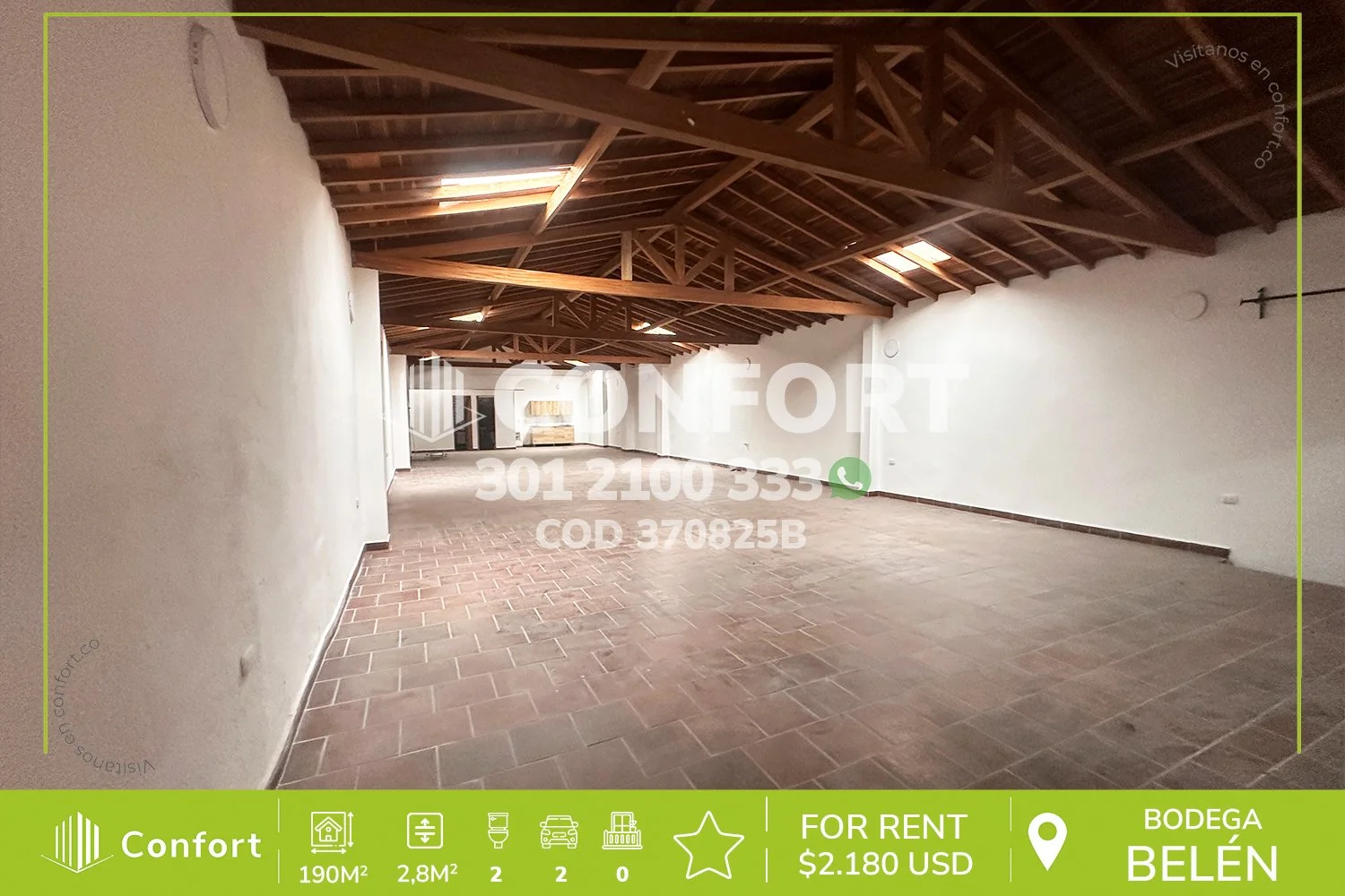 BODEGA EN BELÉN FATIMA - MEDELLÍN 370825B COP/USD — foto 1
