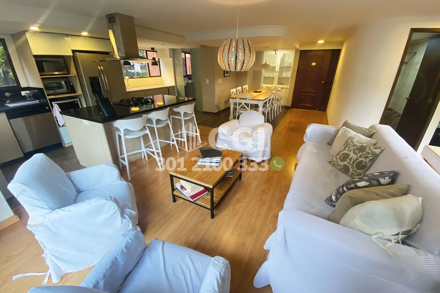 APARTAMENTO AMOBLADO EN LAS LOMAS - EL POBLADO 3711241 COP/USD — foto 2