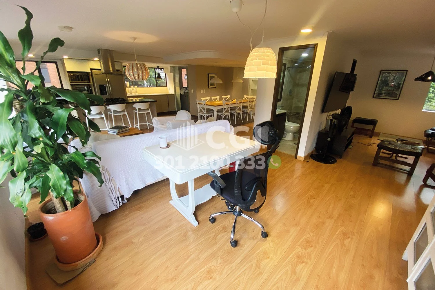 APARTAMENTO AMOBLADO EN LAS LOMAS - EL POBLADO 3711241 COP/USD — foto 3