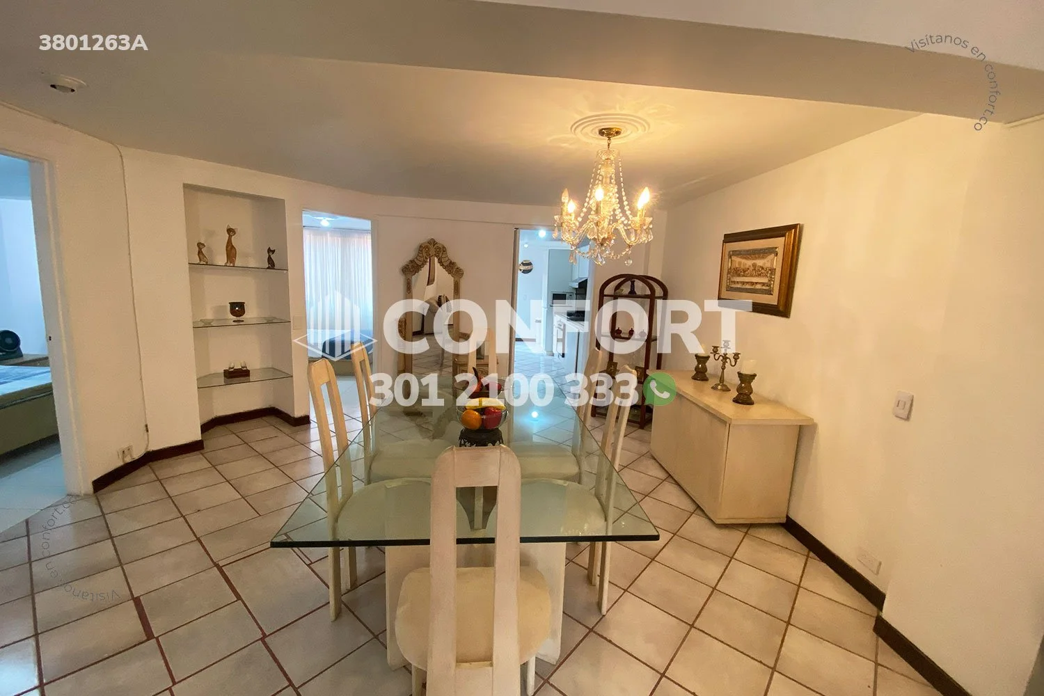 APARTAMENTO AMOBLADO EN LAURELES 13801263A COP/USD — foto 4