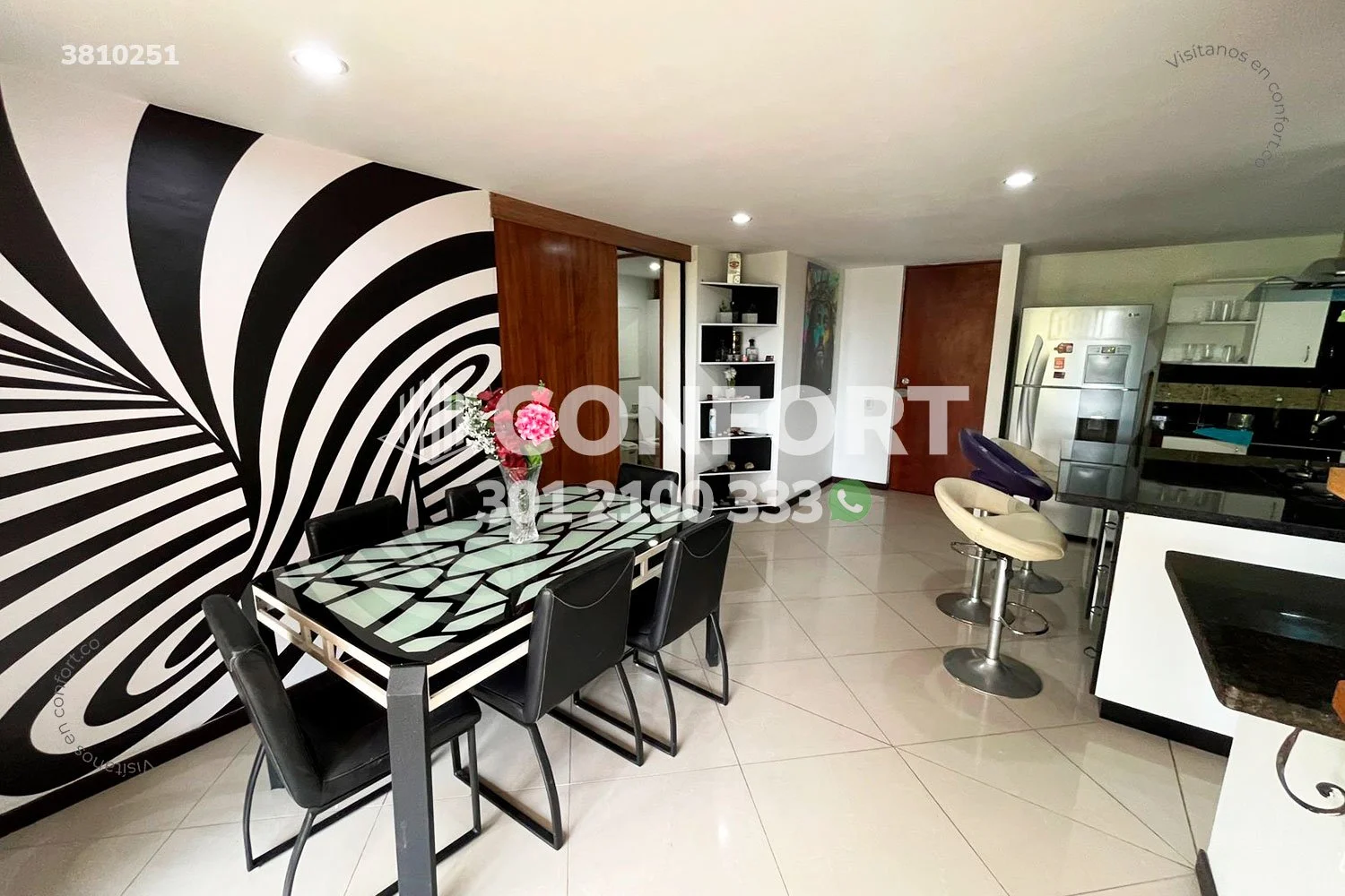 APARTAESTUDIO EN SAN DIEGO - POBLADO 3810251 COP/USD — foto 3