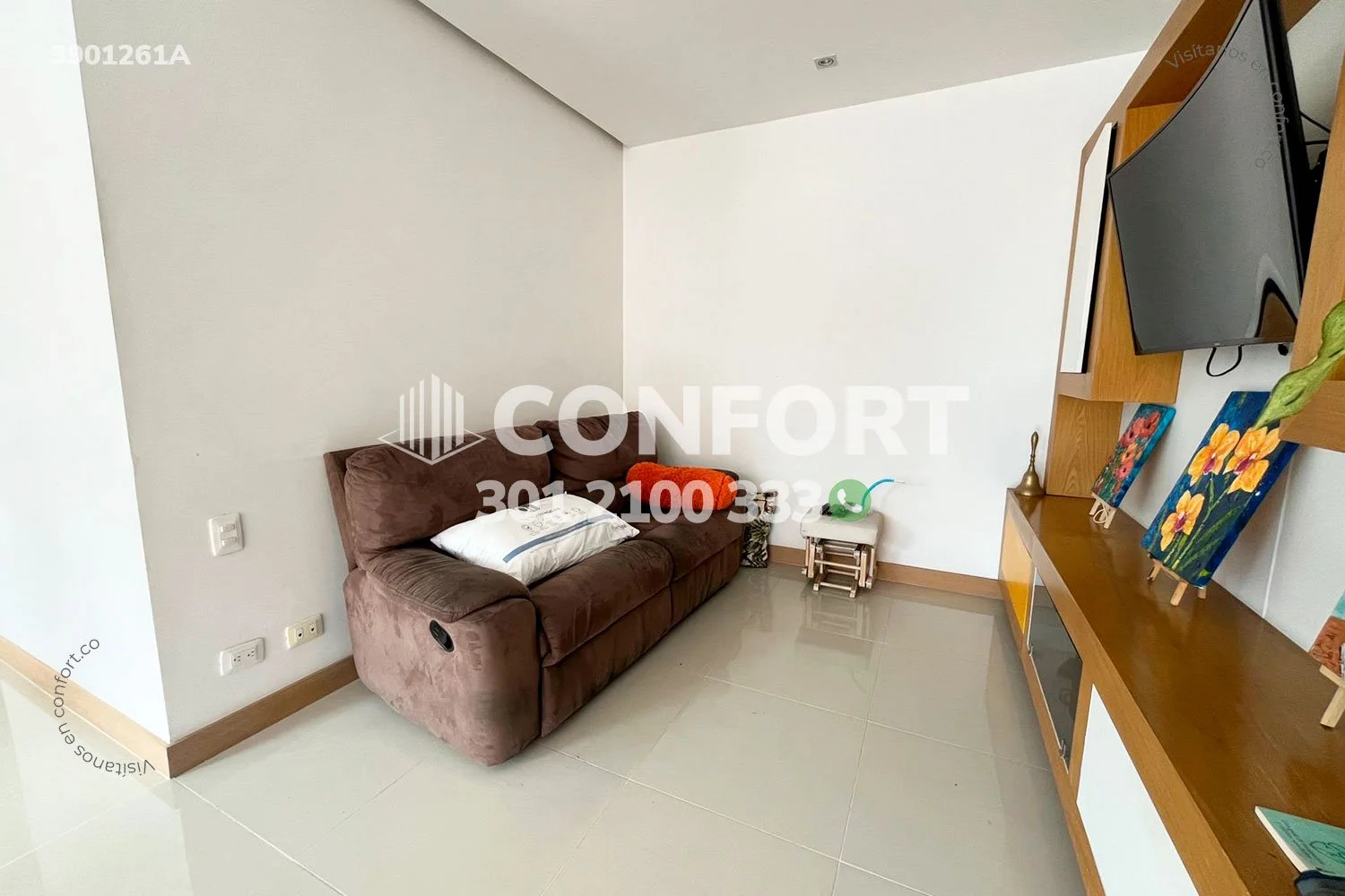APARTAMENTO AMOBLADO EN LOS PARRA - EL POBLADO 3901261A COP/USD — foto 4