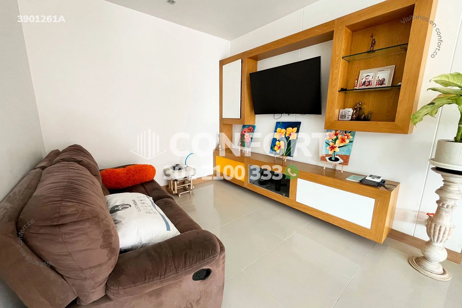 APARTAMENTO AMOBLADO EN LOS PARRA - EL POBLADO 3901261A COP/USD — foto 3