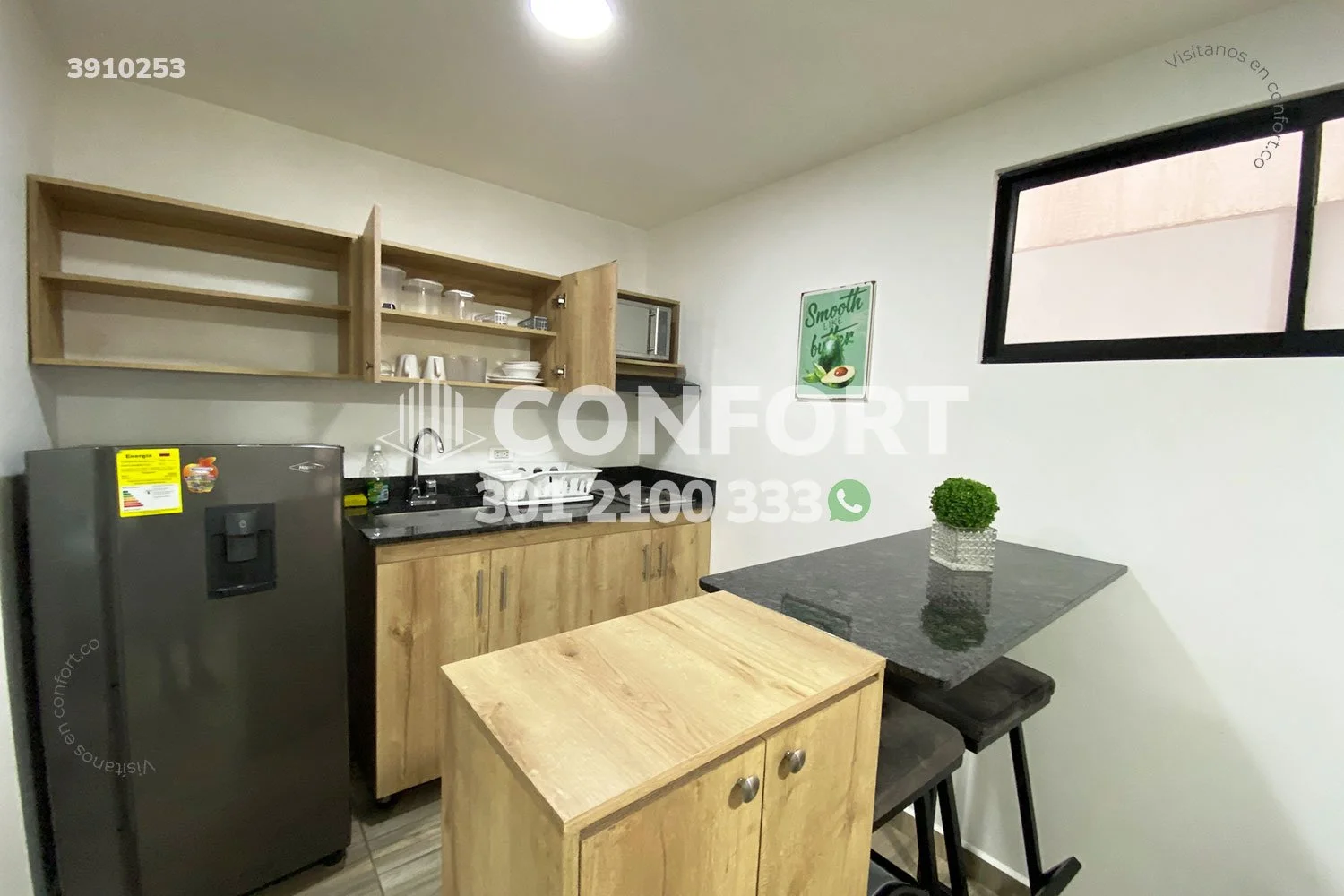 APARTAESTUDIO AMOBLADO EN LAURELES - 3910253 — foto 3