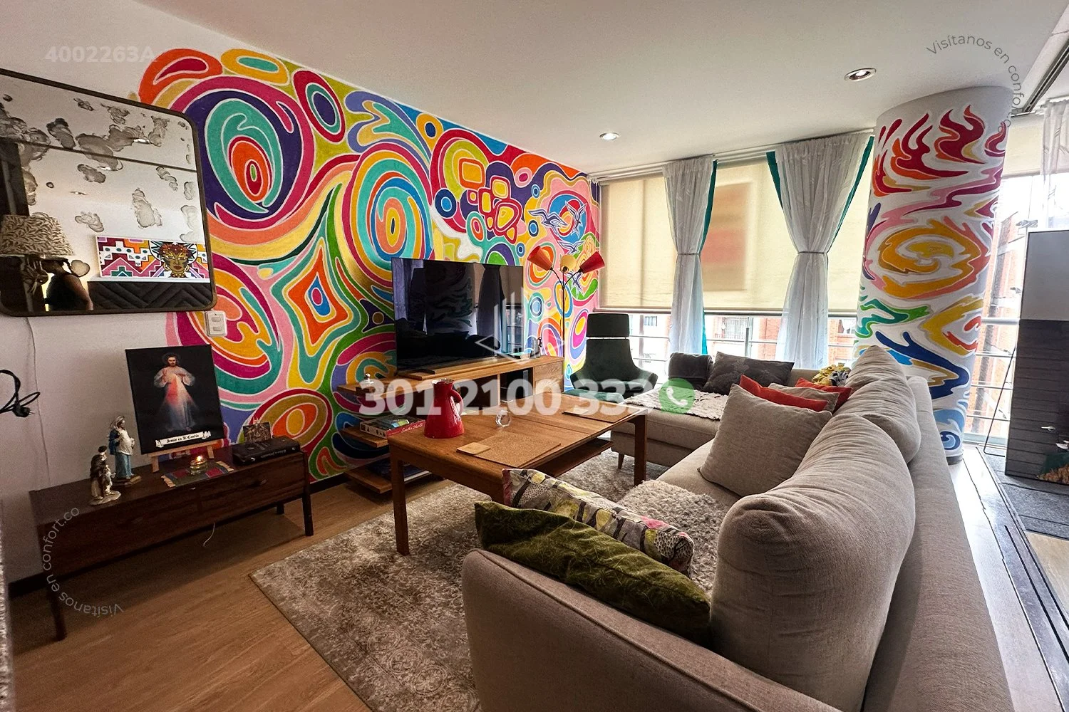 APARTAESTUDIO AMOBLADO EN CONQUISTADORES - MEDELLÍN 4002263A — foto 2
