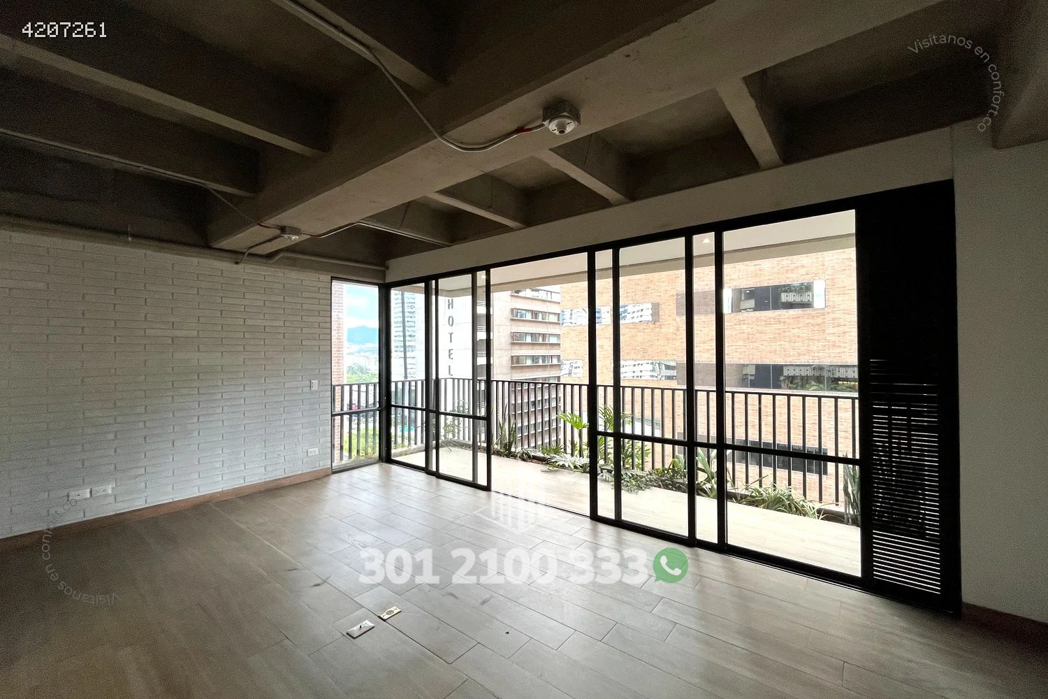 APARTAESTUDIO EN CIUDAD DEL RÍO - EL POBLADO 4207261 — foto 2