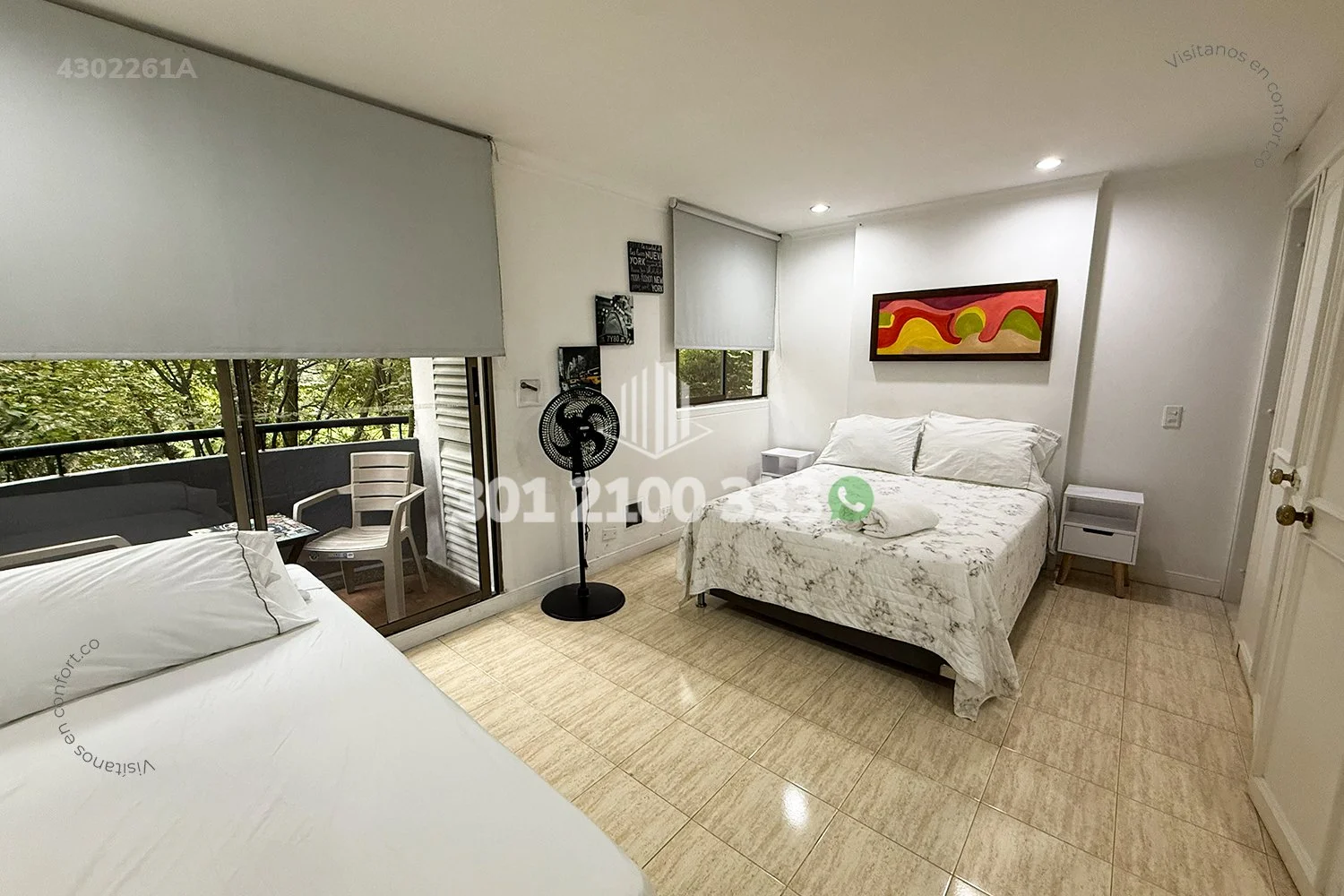 APARTAESTUDIO AMOBLADO EN LAS LOMAS - EL POBLADO 4302261A — foto 4