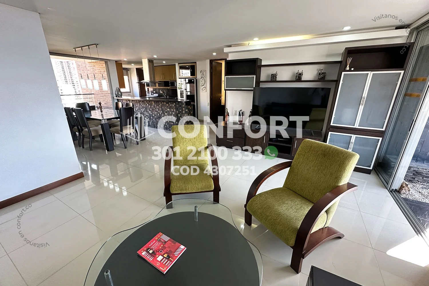 APARTAMENTO EN EL POBLADO 4307251 COP/USD — foto 3