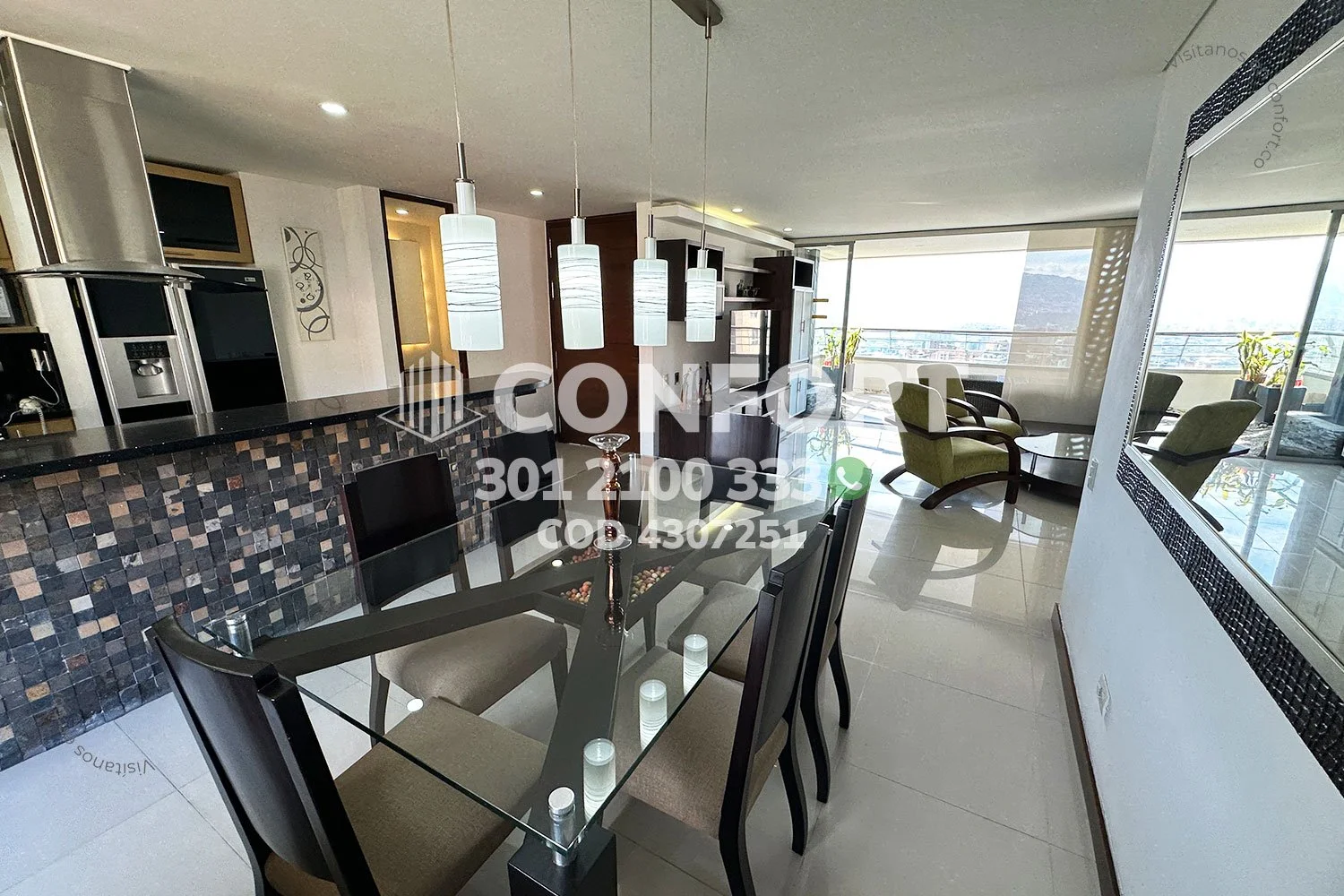 APARTAMENTO EN EL POBLADO 4307251 COP/USD — foto 4