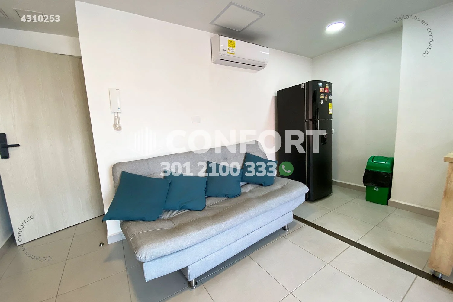 APARTAESTUDIO AMOBLADO EN LAURELES 4310253 — foto 4