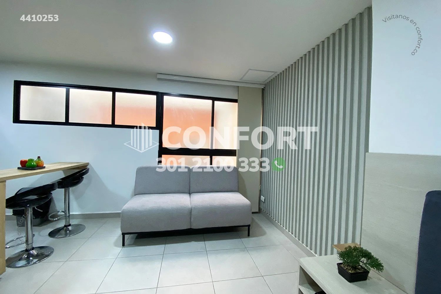 APARTAESTUDIO AMOBLADLO EN LAURELES 4410253 — foto 3