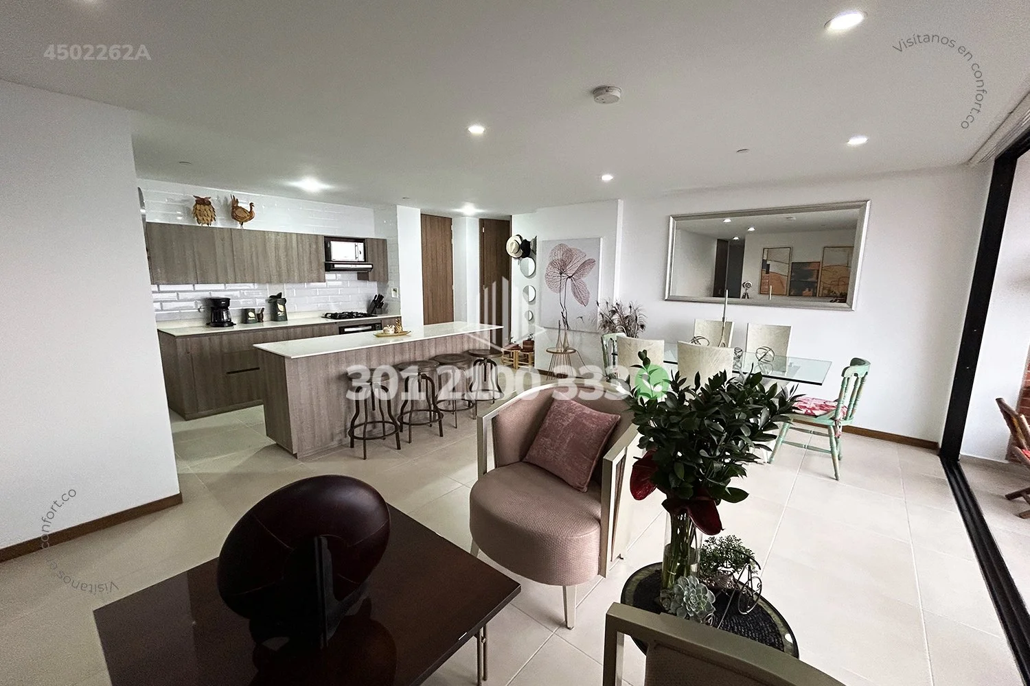 APTO AMOBLADO EN LAS BRUJAS – ENVIGADO 4502262A — foto 4