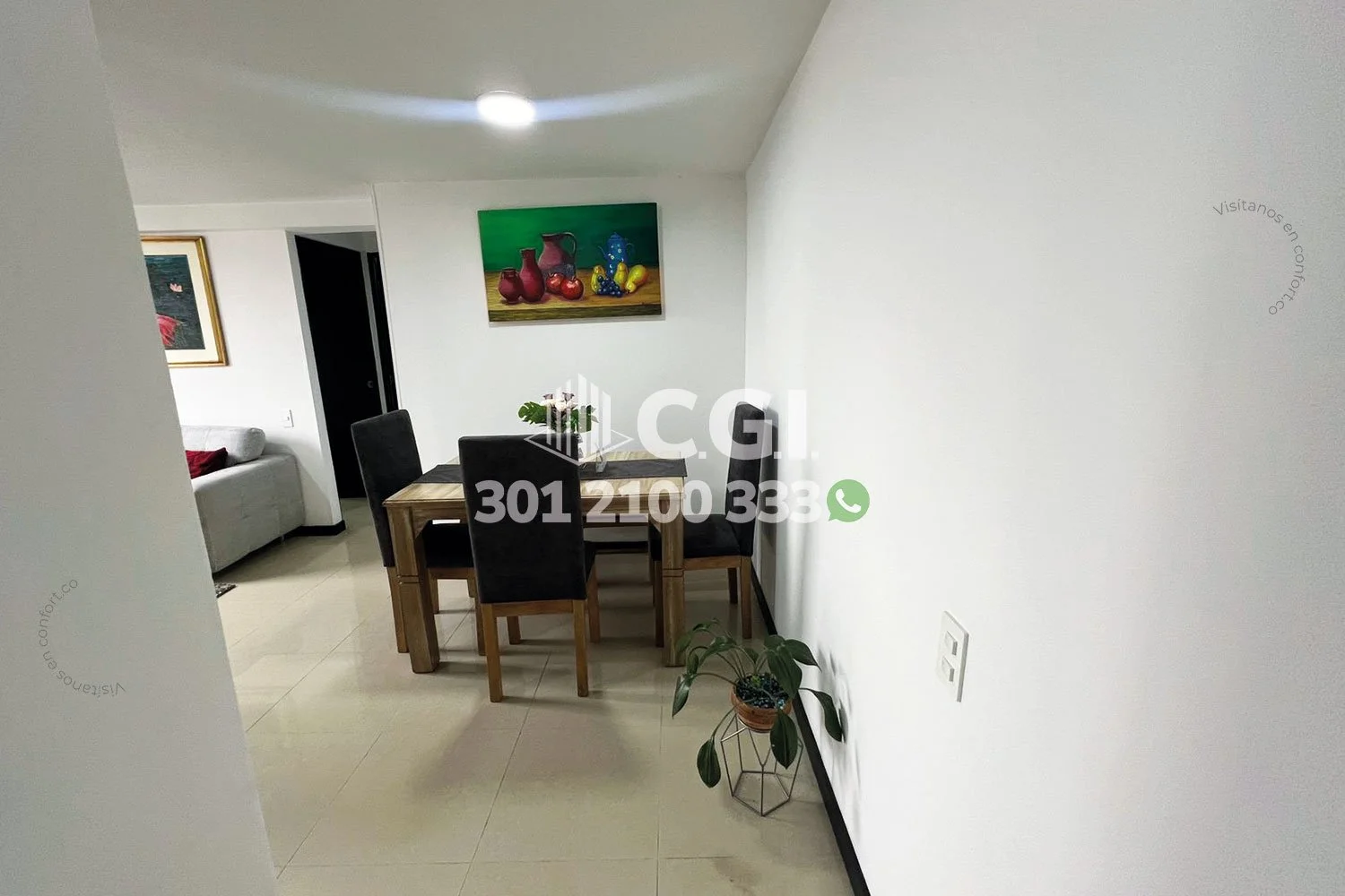 APARTAMENTO AMOBLADO EN LA LOMA DEL INDIO 4505241 COP/USD — foto 2