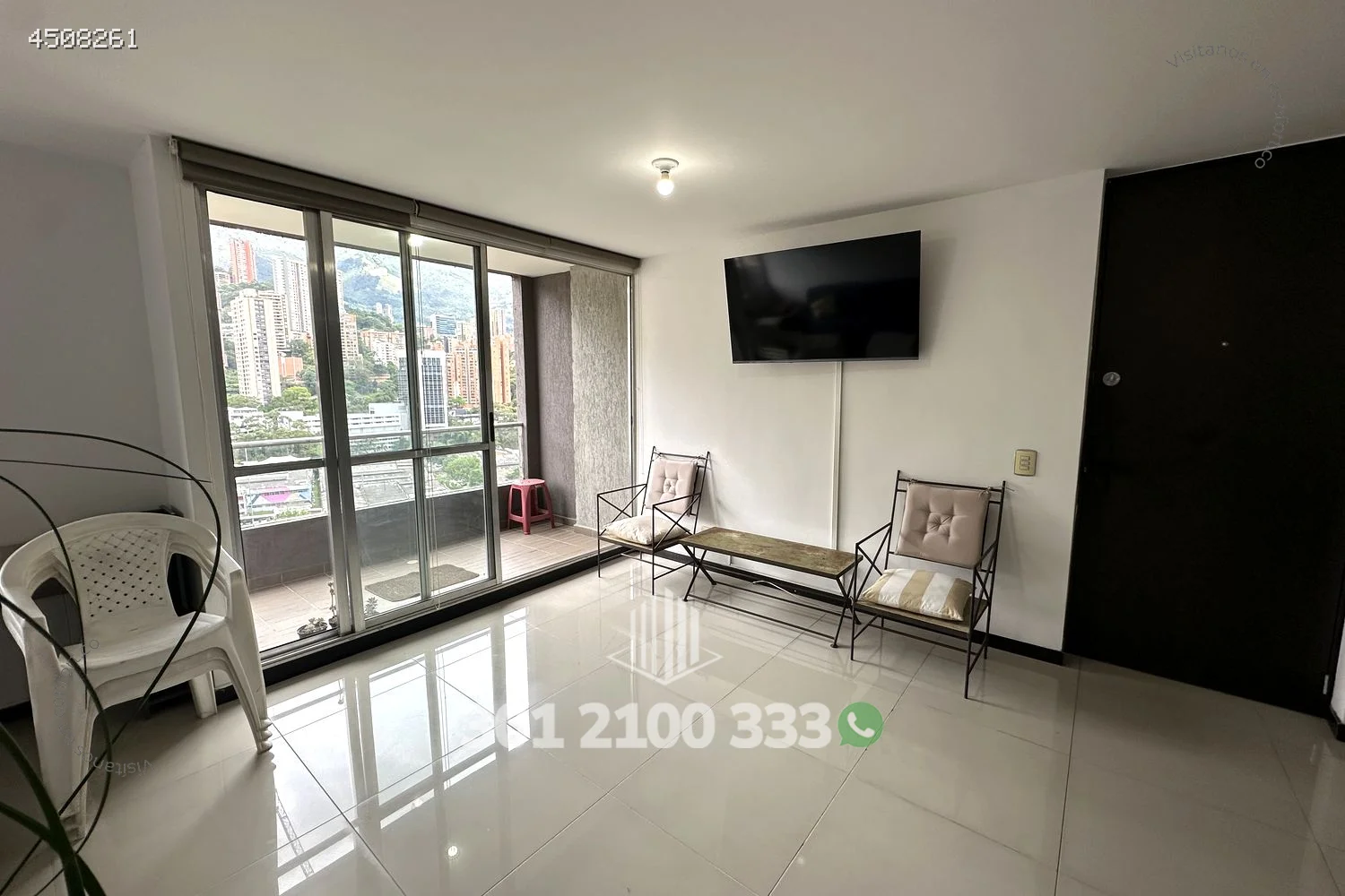 APTO AMOBLADO EN CIUDAD DEL RÍO - EL POBLADO 4508261 — foto 4
