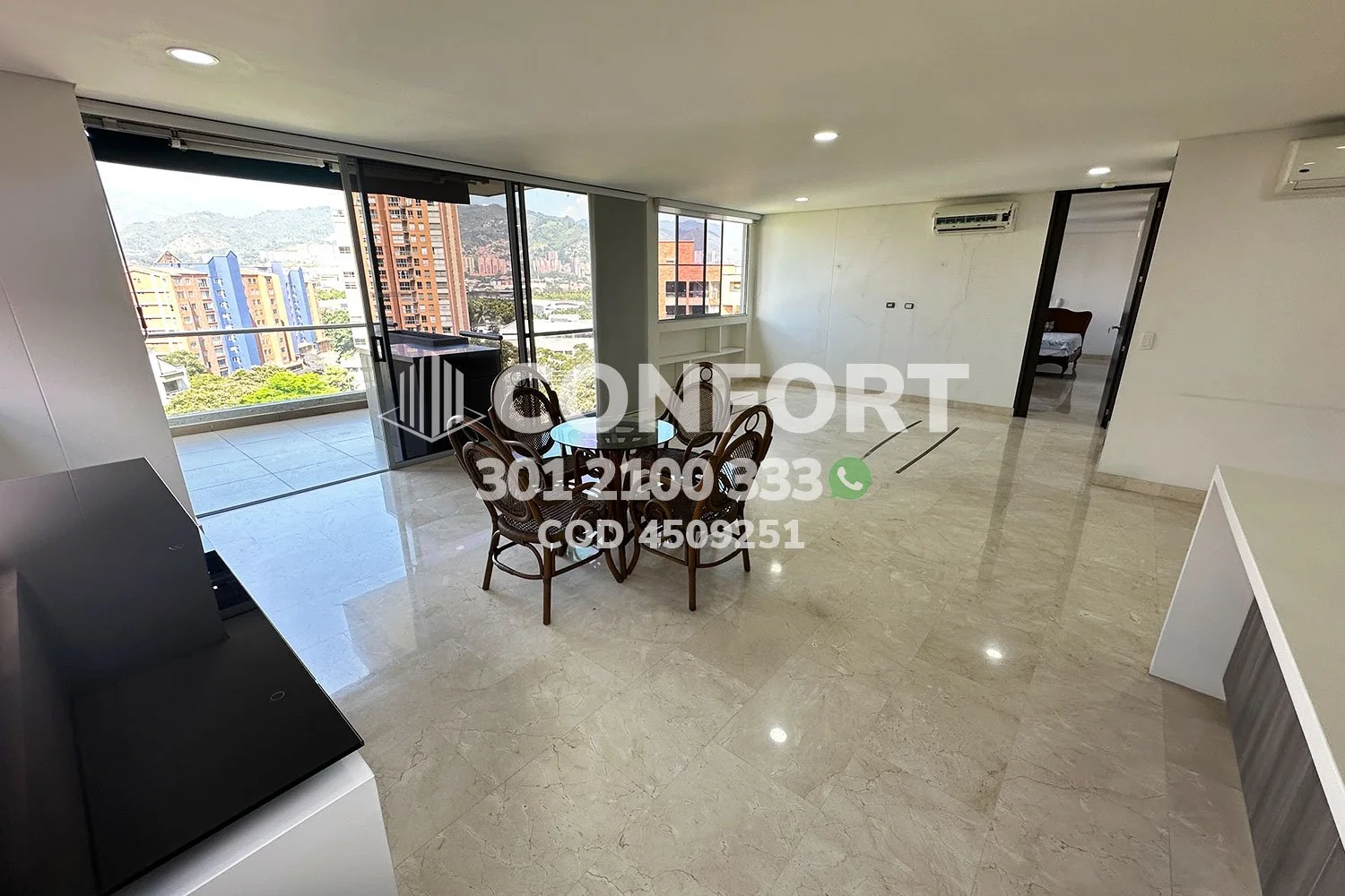 APARTAESTUDIO EN SANTA MARÍA DE LOS ÁNGELES– EL POBLADO – 4509251 COP/USD — foto 4
