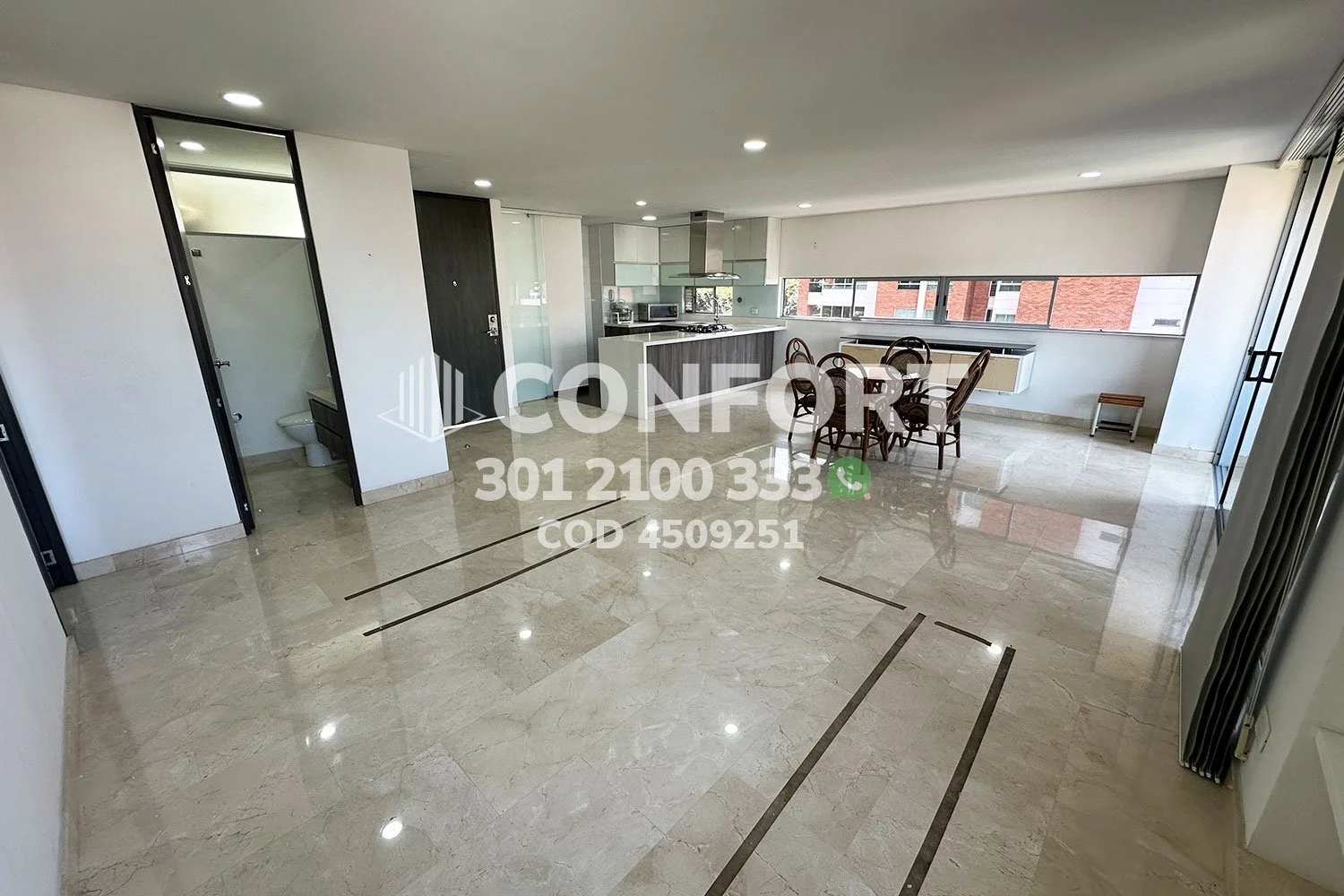 APARTAESTUDIO EN SANTA MARÍA DE LOS ÁNGELES– EL POBLADO – 4509251 COP/USD — foto 2