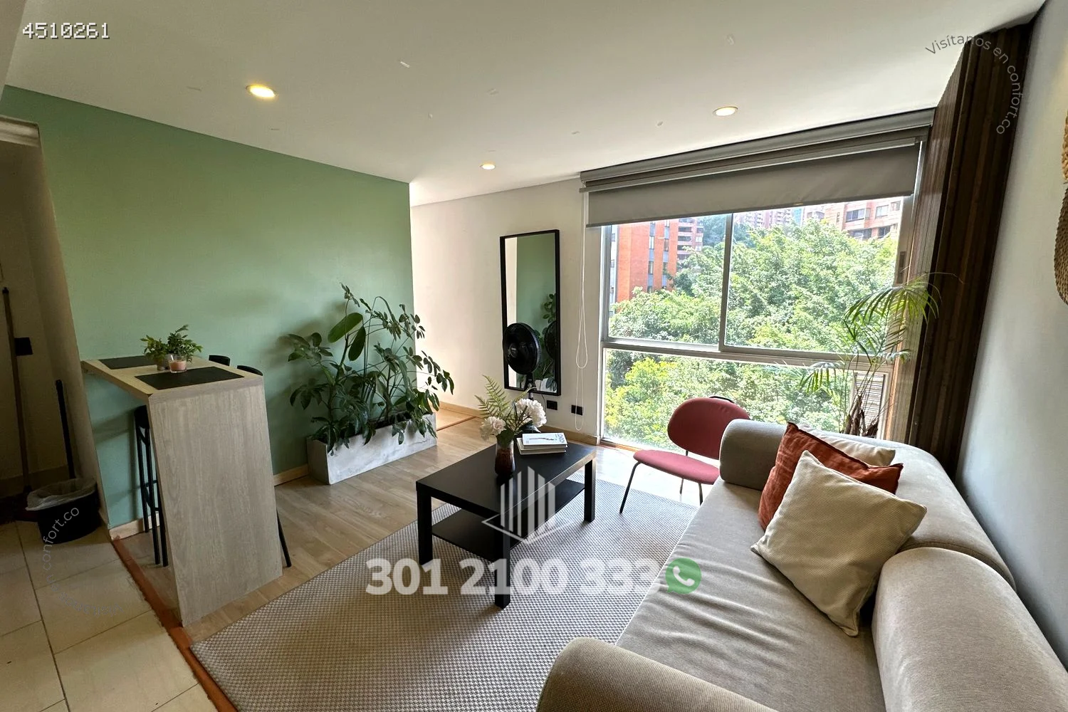 APARTAESTUDIO AMOBLADO EN EL TESORO - EL POBLADO 4510261 — foto 2