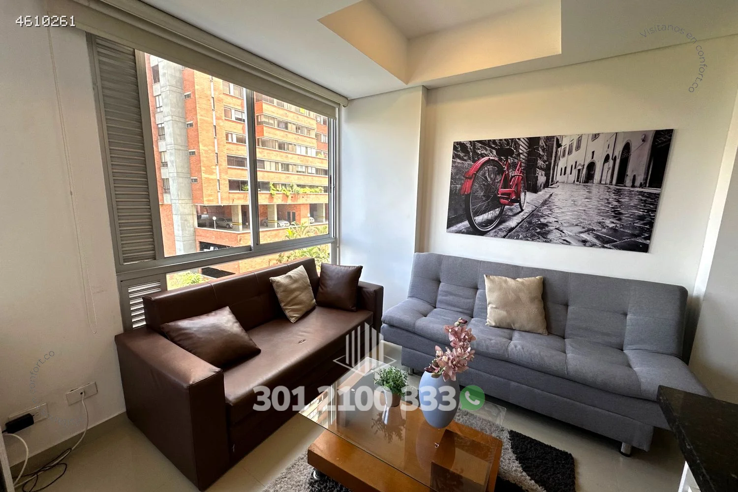 APARTAESTUDIO AMOBLADO EN EL TESORO - EL POBLADO 4610261 — foto 2