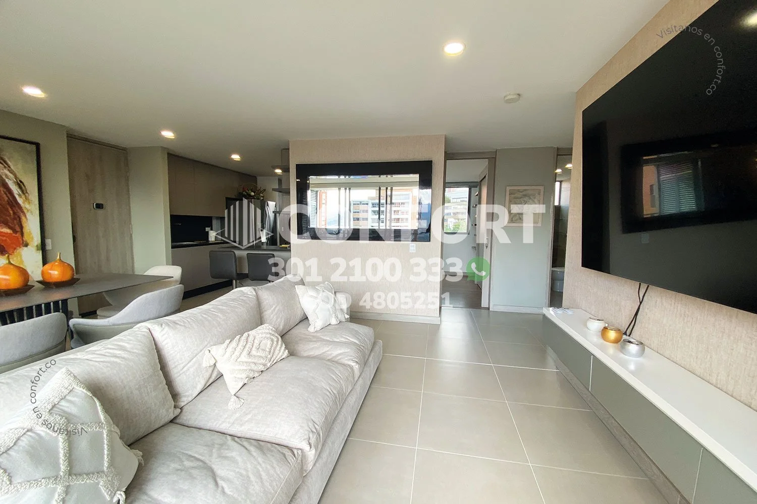 APARTAMENTO AMOBLADO EN LOS BALSOS - EL POBLADO 4805251 — foto 4