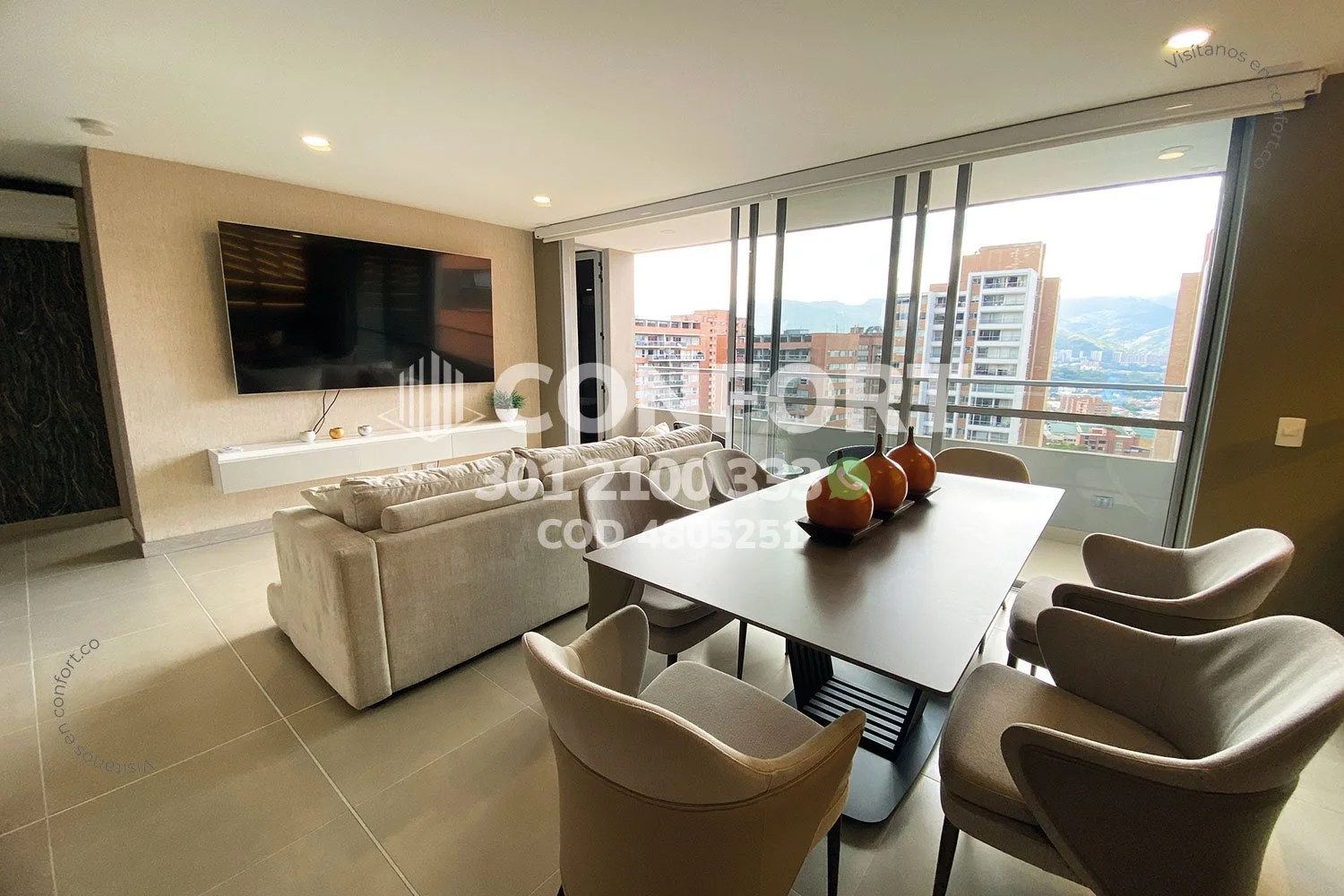 APARTAMENTO AMOBLADO EN LOS BALSOS - EL POBLADO 4805251 — foto 2