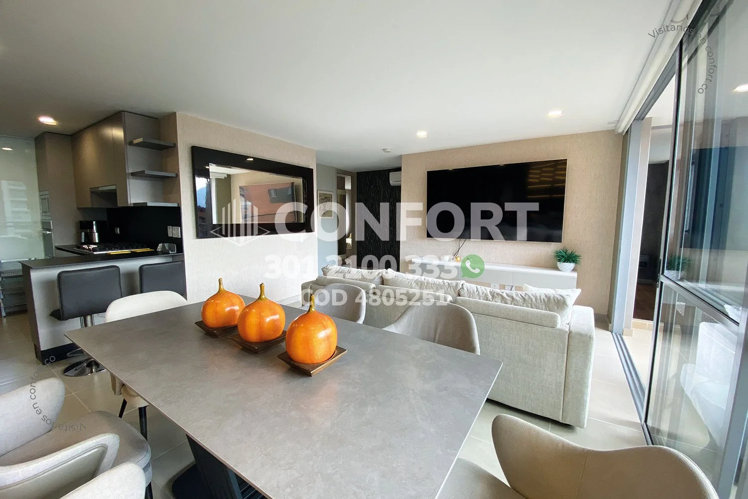APARTAMENTO AMOBLADO EN LOS BALSOS - EL POBLADO 4805251 — foto 3