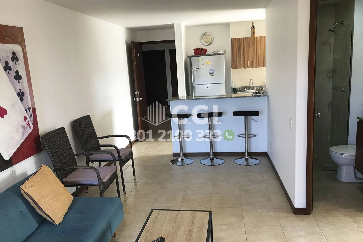 APARTAMENTO AMOBLADO EN LOS PARRA - EL POBLADO 5206241 COP/USD — foto 3