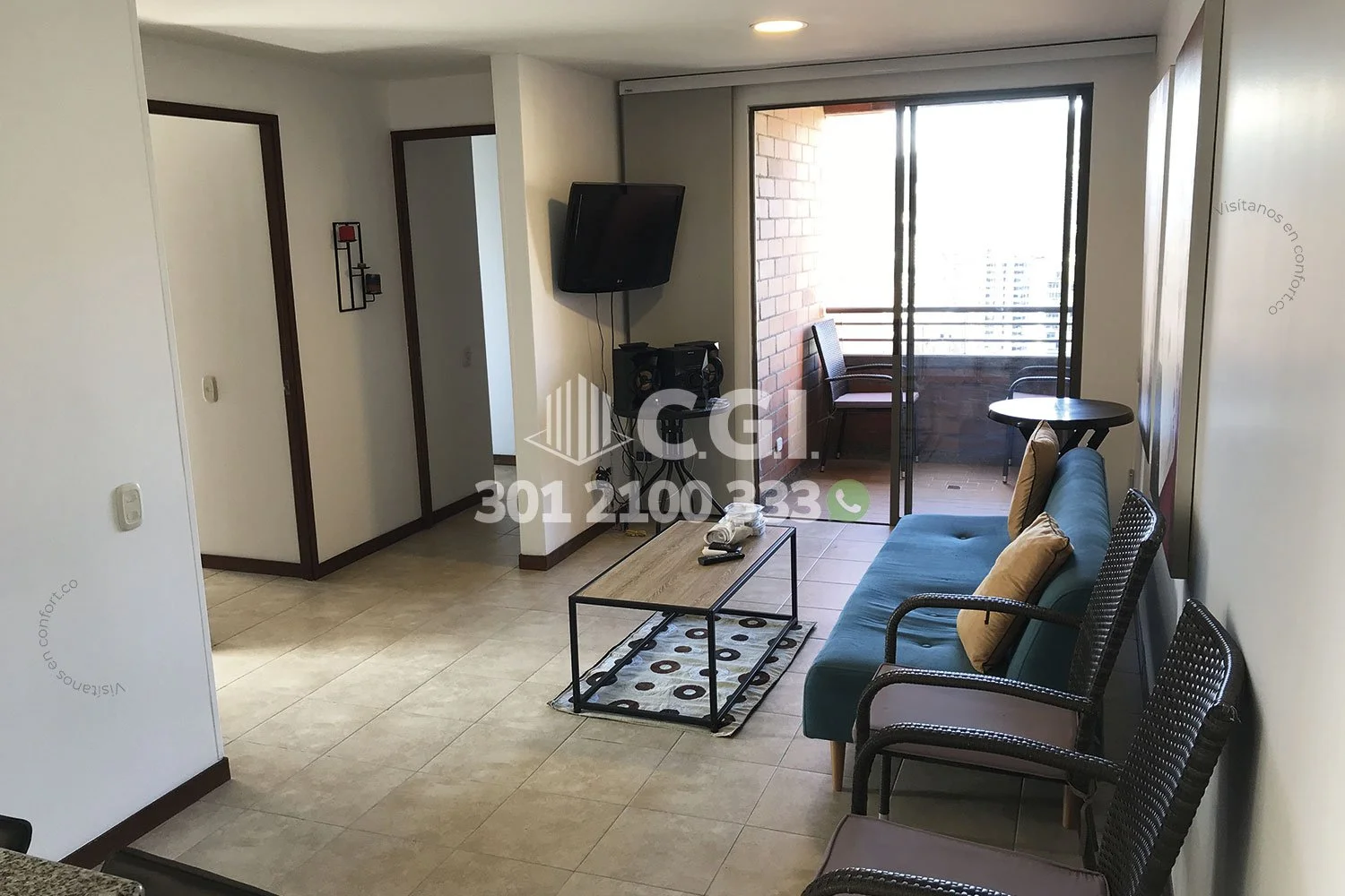 APARTAMENTO AMOBLADO EN LOS PARRA - EL POBLADO 5206241 COP/USD — foto 4