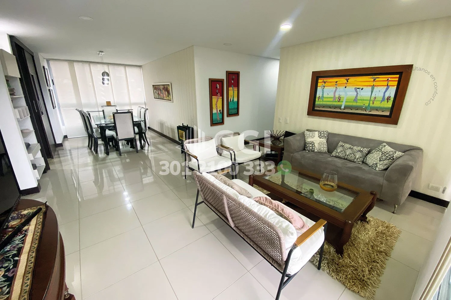 APARTAMENTO AMOBLADO EN VIZCAYA - EL POBLADO 5211241 COP/USD — foto 2