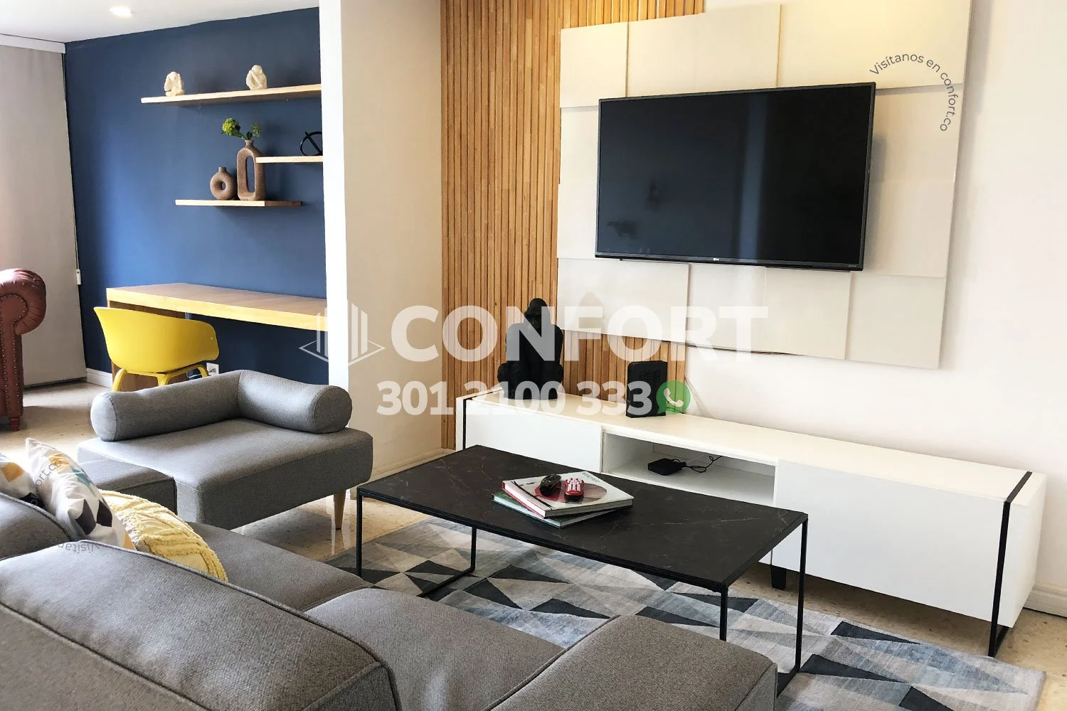 APARTAMENTO AMOBLADO EN ALEJANDRÍA - EL POBLADO 5303251 COP/USD — foto 2