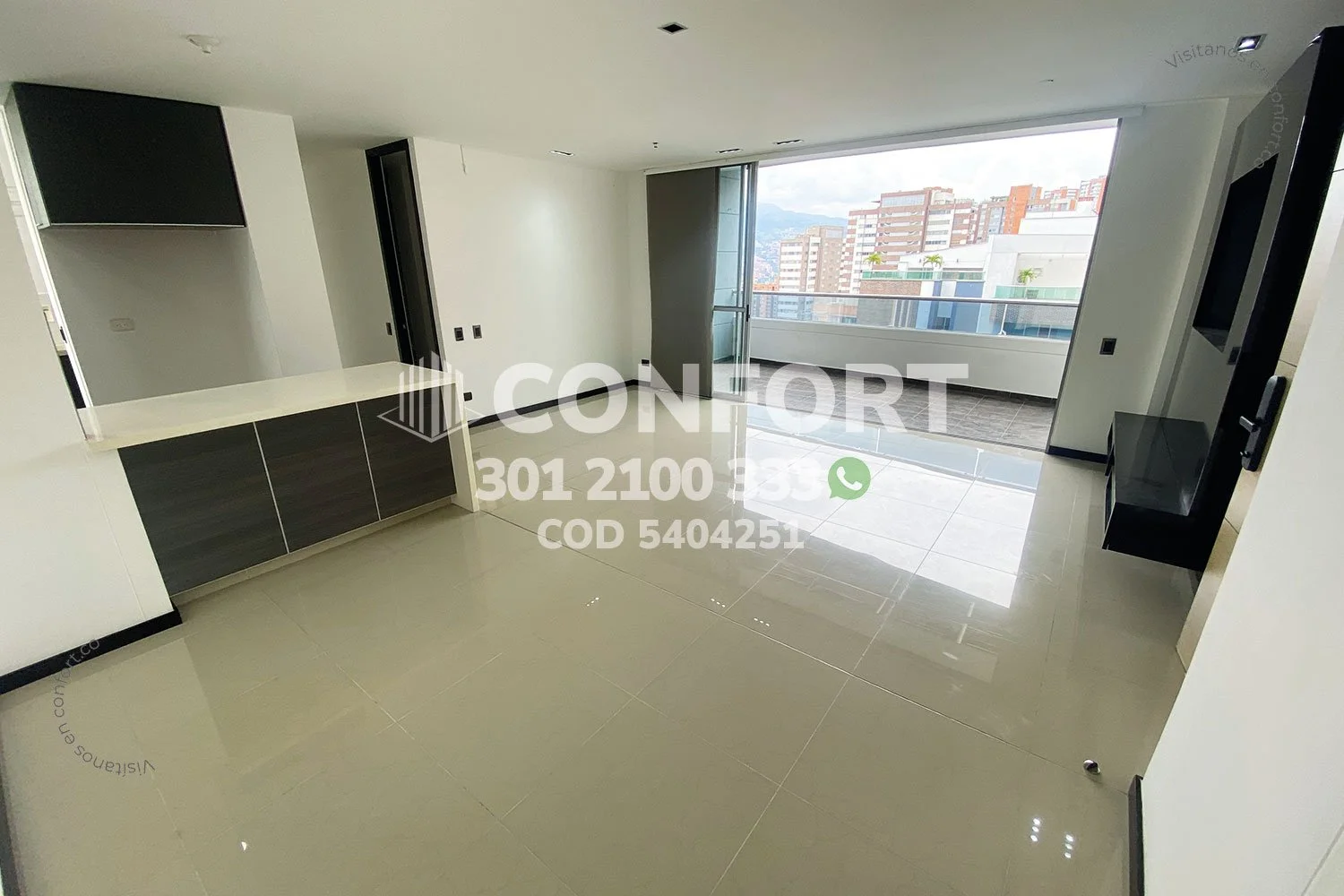APARTAMENTO EN CASTROPOL - EL POBLADO 5404251 COP/USD — foto 2