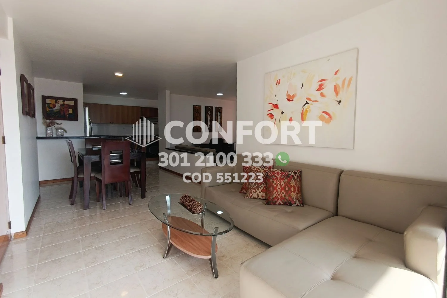 APARTAMENTO EN EL CAMPESTRE - EL POBLADO 551223 COP/USD — foto 4