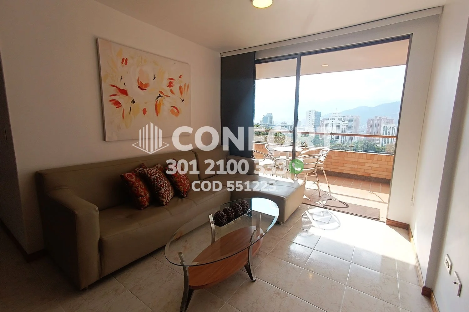 APARTAMENTO EN EL CAMPESTRE - EL POBLADO 551223 COP/USD — foto 3