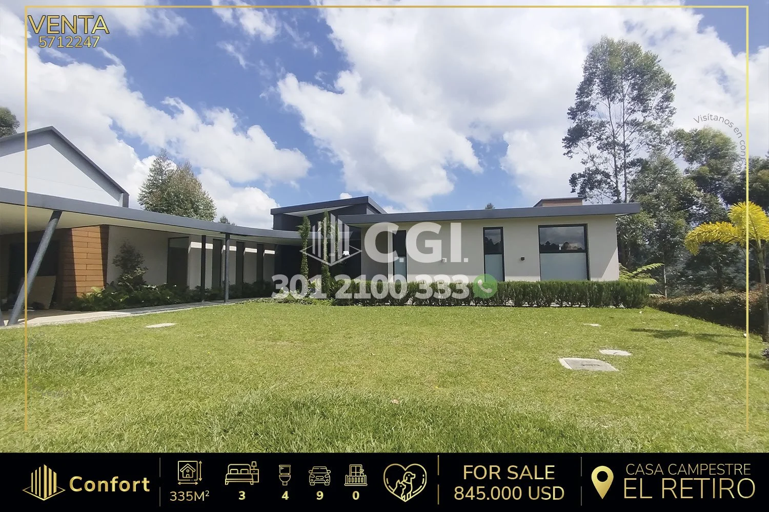 CASA CAMPESTRE EN EL RETIRO - ANTIOQUIA 5712247 COP/USD — foto 1