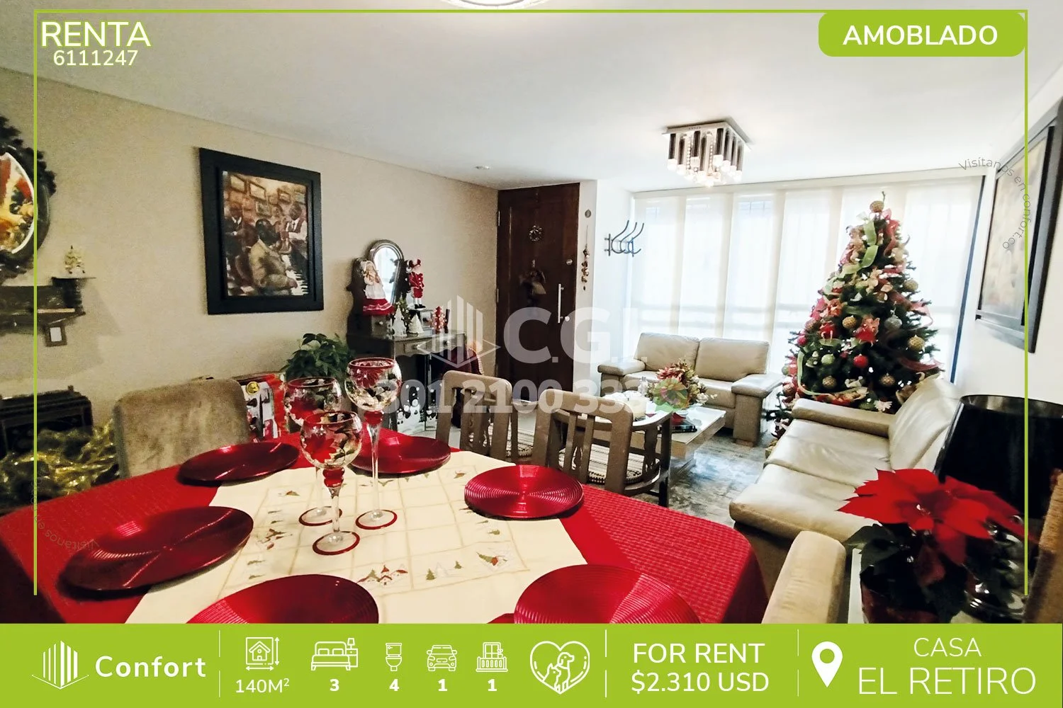CASA AMOBLADA EN EL RETIRO - ANTIOQUIA 6111247 COP/USD — foto 1