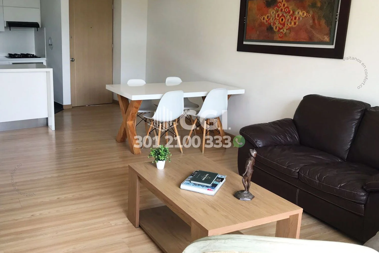 APARTAMENTO AMOBLADO EN LOS NARANJOS - EL POBLADO 6406241 COP/USD — foto 3