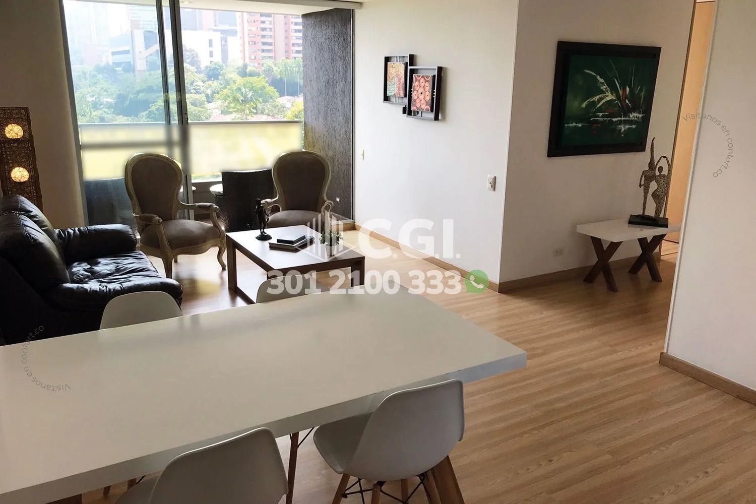 APARTAMENTO AMOBLADO EN LOS NARANJOS - EL POBLADO 6406241 COP/USD — foto 4