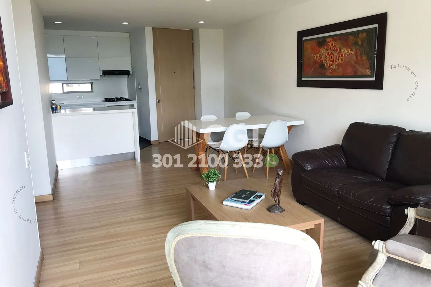 APARTAMENTO AMOBLADO EN LOS NARANJOS - EL POBLADO 6406241 COP/USD — foto 2