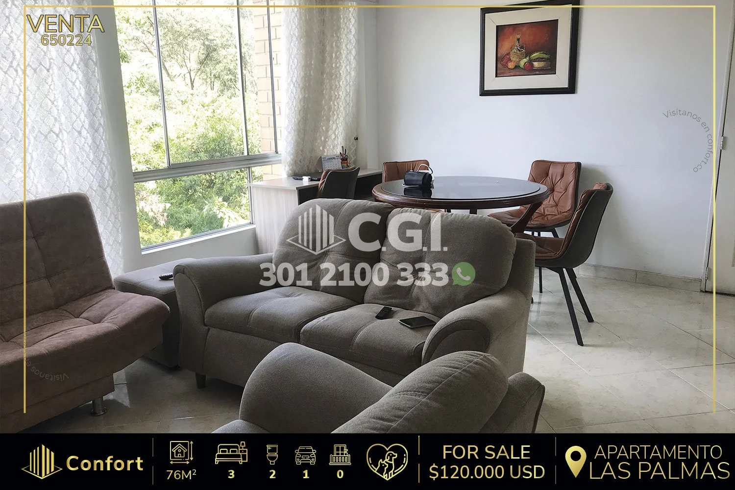 APARTAMENTO EN LAS PALMAS - MEDELLÍN 650224 COP/USD — foto 1