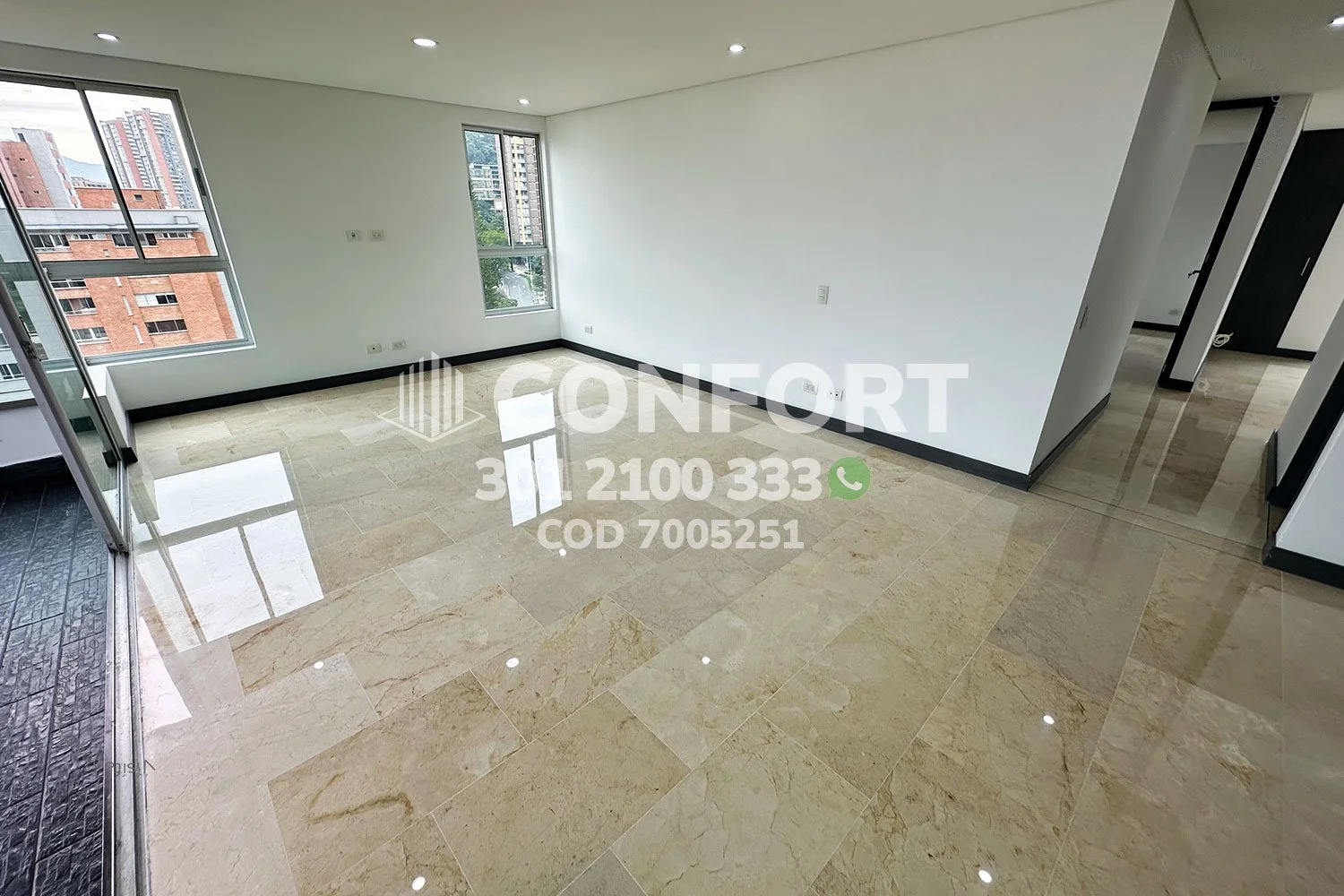 APARTAMENTO EN CASTROPOL - EL POBLADO 7005251 COP/USD — foto 3
