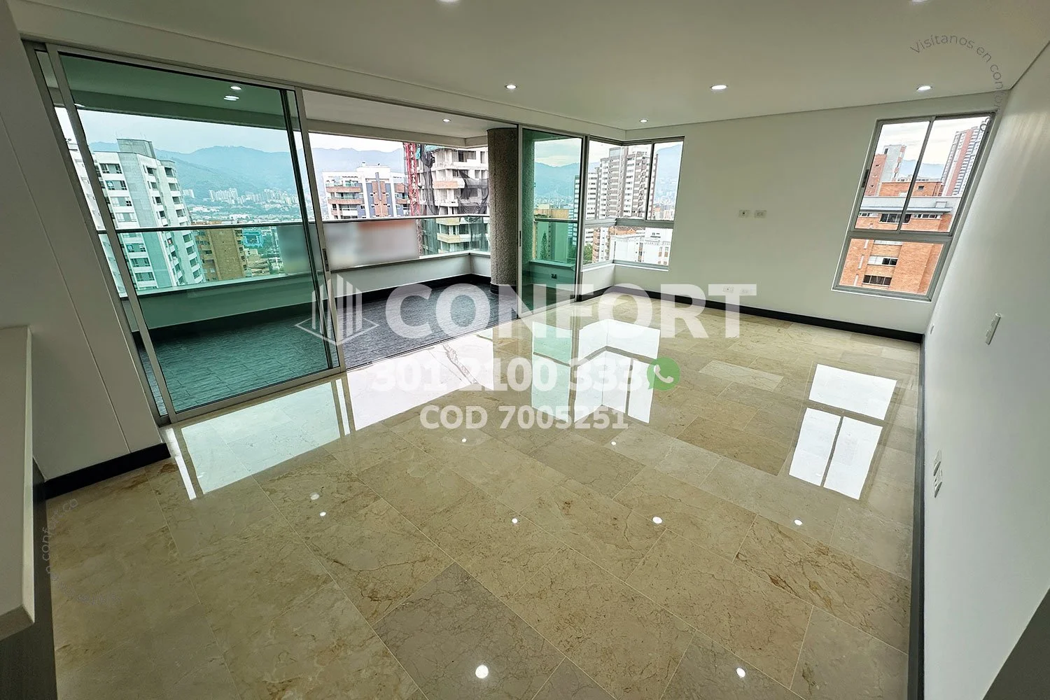 APARTAMENTO EN CASTROPOL - EL POBLADO 7005251 COP/USD — foto 2